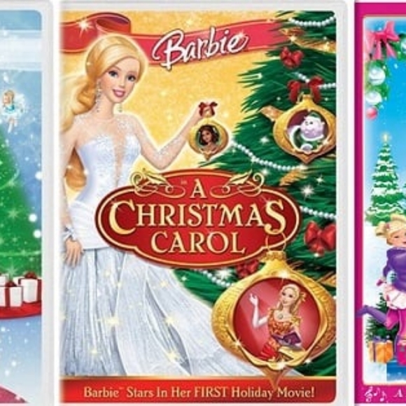 🎬2/24$ 🎬Barbie Holiday Collection Movies💕 - Picture 4 of 4